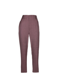 Пурпурные узкие брюки от Isabel Marant Etoile