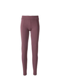 Пурпурные узкие брюки от Le Tricot Perugia