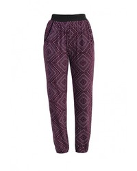 Пурпурные узкие брюки от QED London
