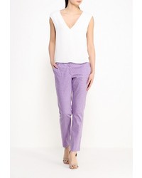 Пурпурные узкие брюки от Vis-a-Vis