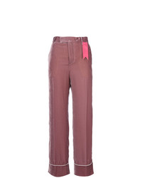 Пурпурные широкие брюки от The Gigi