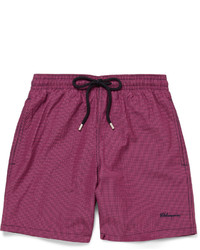 Пурпурные шорты для плавания