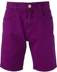 Мужские пурпурные шорты от Frankie Morello
