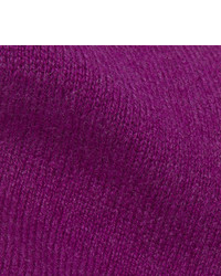 Мужской пурпурный вязаный галстук от Richard James