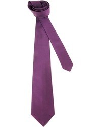 Мужской пурпурный галстук в горизонтальную полоску от Kiton