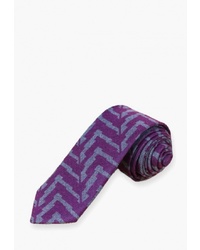 Мужской пурпурный галстук с принтом от Churchill accessories