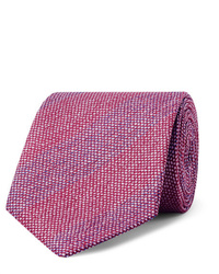 Мужской пурпурный галстук от Charvet