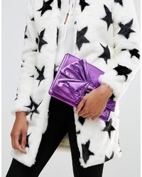 Пурпурный клатч от Asos