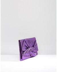 Пурпурный клатч от Asos
