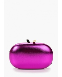 Пурпурный кожаный клатч от Olga Berg