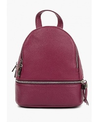 Женский пурпурный кожаный рюкзак от Afina