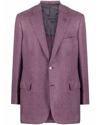 Мужской пурпурный пиджак от Brioni