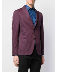Мужской пурпурный пиджак от Etro