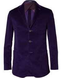 Мужской пурпурный пиджак от Polo Ralph Lauren