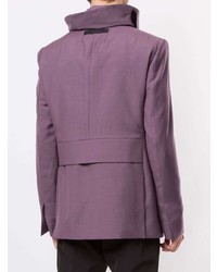 Мужской пурпурный пиджак от 1017 Alyx 9Sm