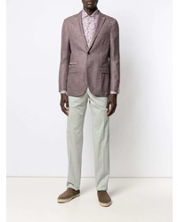 Мужской пурпурный пиджак от Corneliani