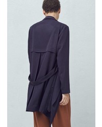 Женский пурпурный плащ от Mango