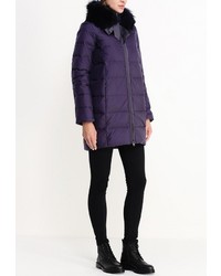 Женский пурпурный пуховик от Baon