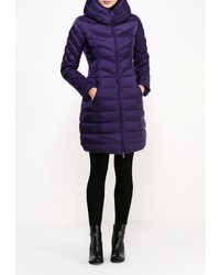 Женский пурпурный пуховик от Guess Jeans