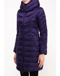 Женский пурпурный пуховик от Guess Jeans