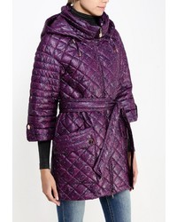 Женский пурпурный пуховик от Indiano Natural