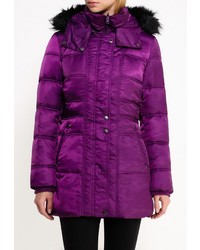 Женский пурпурный пуховик от Naf Naf