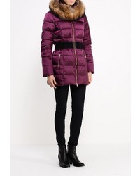 Женский пурпурный пуховик от Tom Farr