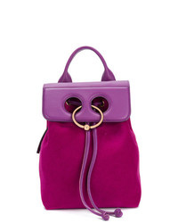 Женский пурпурный рюкзак от JW Anderson