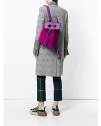 Женский пурпурный рюкзак от JW Anderson