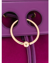 Женский пурпурный рюкзак от JW Anderson