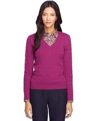 Пурпурный свитер
