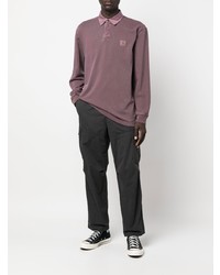 Мужской пурпурный свитер с воротником поло от Carhartt WIP