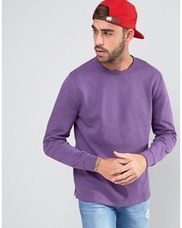 Мужской пурпурный свитер от Asos