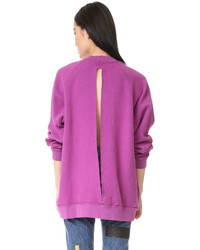 Женский пурпурный свитер от ARIES