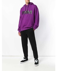 Мужской пурпурный худи с принтом от Pam Perks And Mini