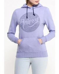 Женский пурпурный худи от Animal