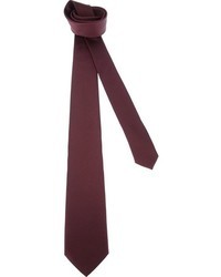 Мужской пурпурный шелковый галстук от Hugo Boss