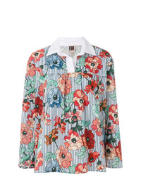 Разноцветная блузка с длинным рукавом с цветочным принтом от I'M Isola Marras