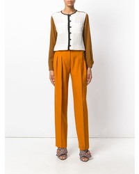 Разноцветная блузка с длинным рукавом от Etro