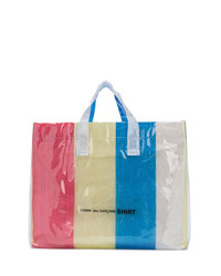 Мужская разноцветная большая сумка от Comme Des Garcons SHIRT