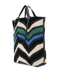 Разноцветная большая сумка от Jerome Dreyfuss