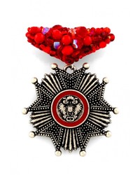 Разноцветная брошь от Anna Slavutina