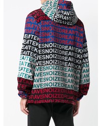 Мужская разноцветная ветровка с принтом от Diesel