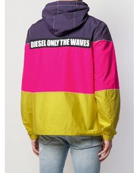 Мужская разноцветная ветровка от Diesel
