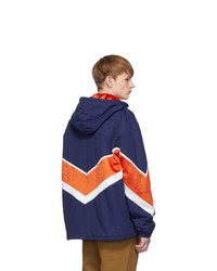 Мужская разноцветная ветровка от Gucci