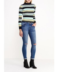 Женская разноцветная водолазка от LOST INK