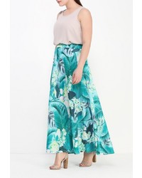 Разноцветная длинная юбка от Baon