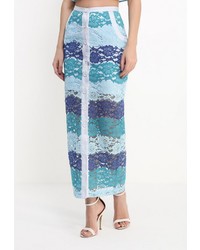 Разноцветная длинная юбка от Gloss