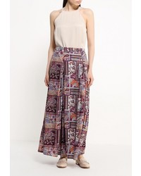 Разноцветная длинная юбка от MadaM T