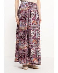 Разноцветная длинная юбка от MadaM T